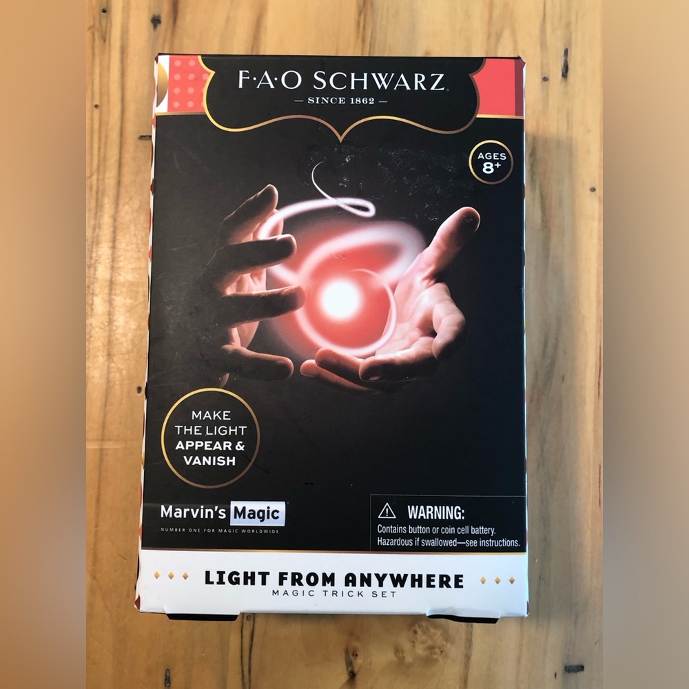 3/$20 FAO Schwarz Magic Trick Set